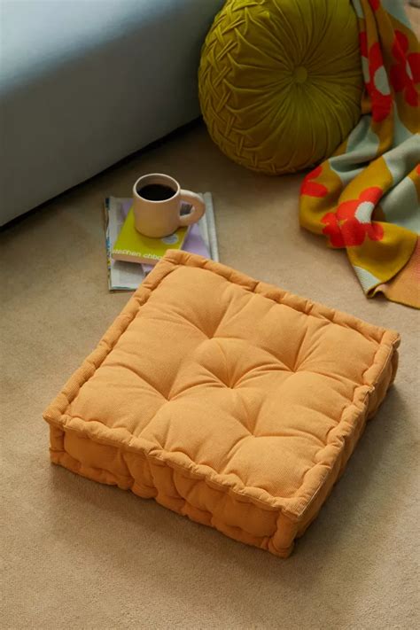 corduroy floor pillow|corduroy pillow rest with arms.